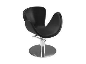 RIKKA SUPERSILVER BLACK - Hairdresser chair _ Gamma & Bross